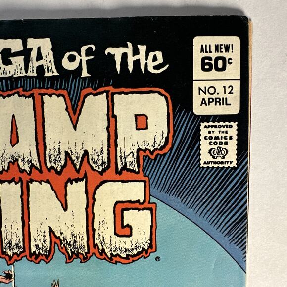 THE SAGA OF THE SWAMP THING #12 DC 1983 comic book bagged boarded high grade! - Picture 4 of 8